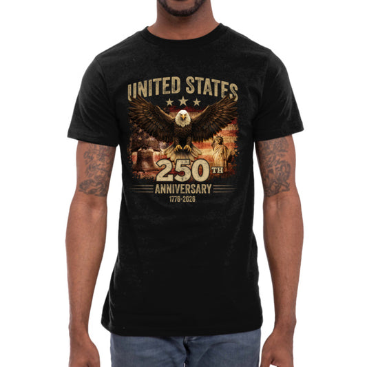 AMERICA 250 CLASSIC TEE - EAGLE CELEBRATE