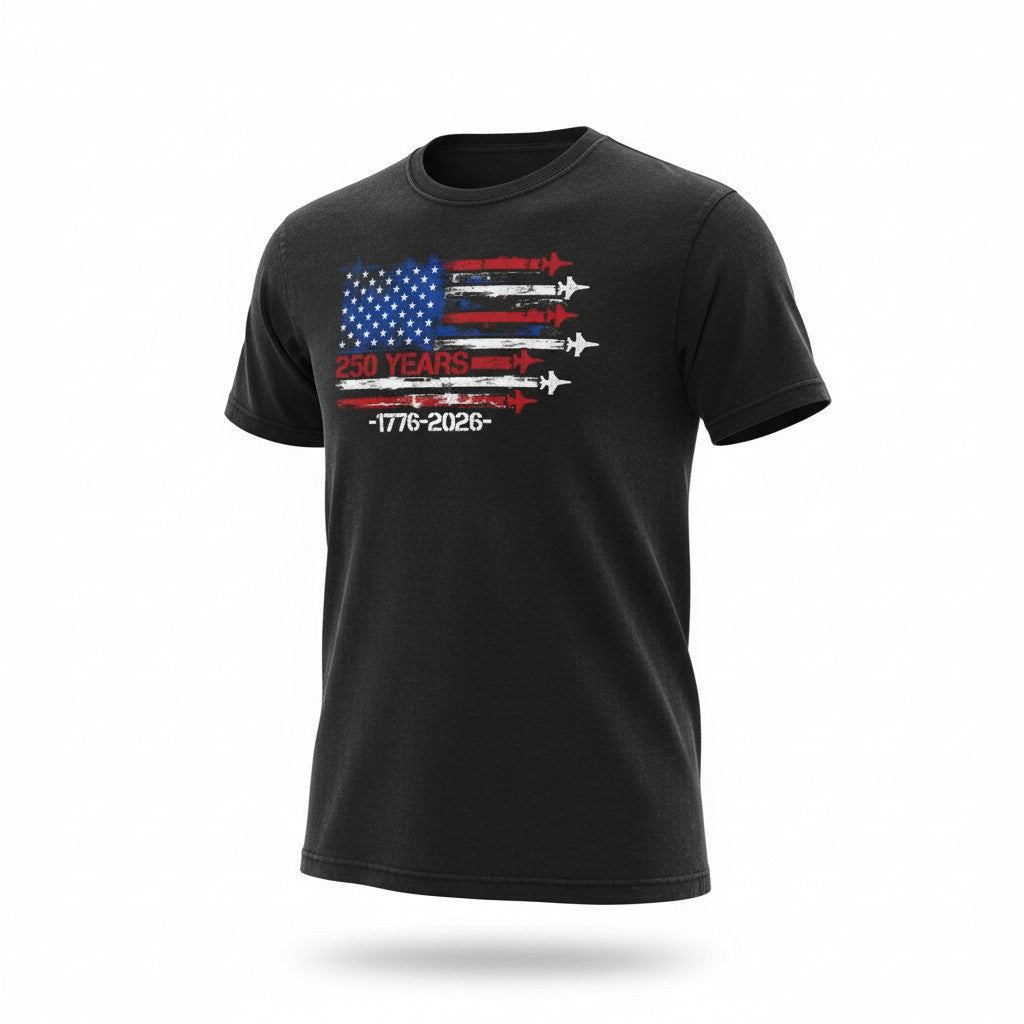 AMERICA 250 CLASSIC TEE - COMMEMORATIVE FLIGHT FLAG